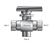 Two Way In-Line HB Series Ball Valves